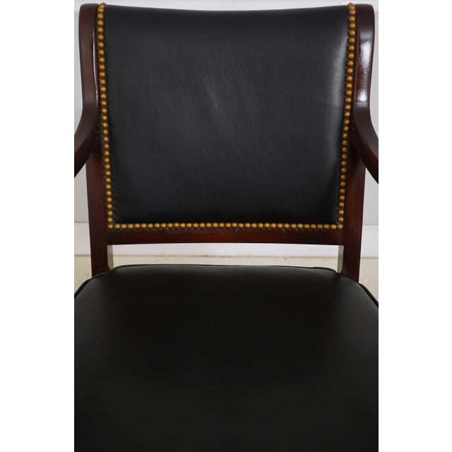 Pair of Hancock & Moore Leather Armchairs For Sale In Philadelphia - Image 6 of 18