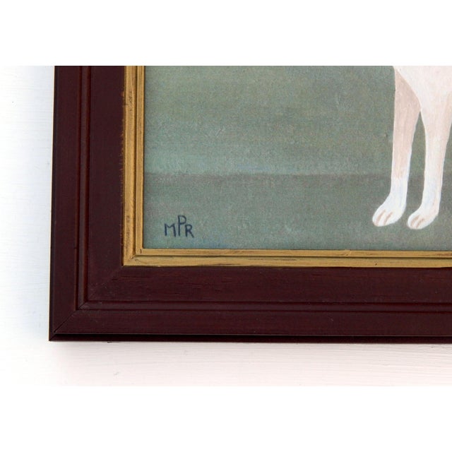 Matt Rix, Naive Style Foxhounds, Prints, 21st Century, Set of 2 For Sale - Image 13 of 14