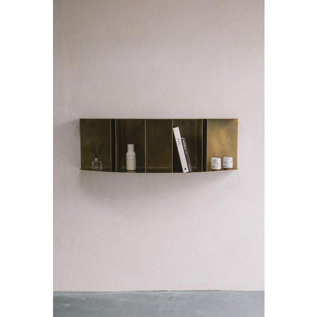Chowa Brass Shelf by Zincutec For Sale - Image 4 of 10