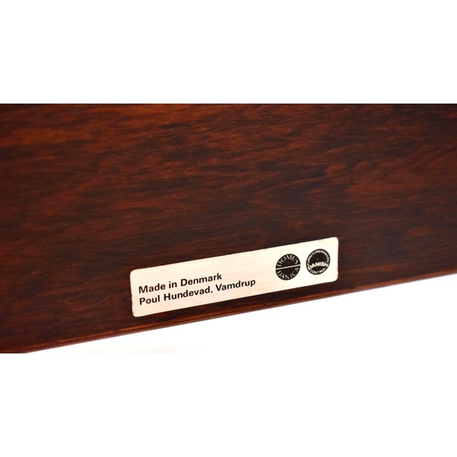 Rosewood Danish Mid-Century Daybed Sofa by Kai Winding for Poul Hundevad For Sale - Image 10 of 12