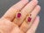 Bochic "Orient" Vintage Ruby & Multi Diamond Earrings Set In 18K Gold & Silver For Sale - Image 16 of 18
