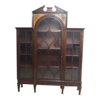 Large Antique 1800's Bookcase For Sale