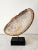 Natural Geological Agate Specimen on Black Marble Stand For Sale In Dallas - Image 6 of 11