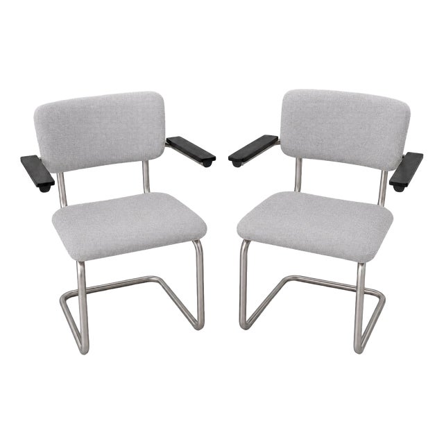 Bauhaus Model 201 Chair from Gispen, 1930s For Sale