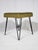 Mid-Century Modern Mid-Century Modern Vintage Original Hairpin Leg Vinyl Stool For Sale - Image 3 of 5
