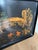 Mid-Century Modern Large Vintage Chinoiserie Hand-Painted Metal Tray For Sale - Image 3 of 7