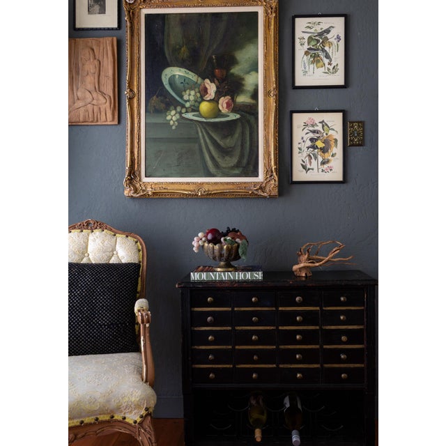Pair of Framed Bird and Botanical Prints by Arthur Singer Mockingbird and Goldfinch For Sale - Image 6 of 16