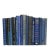 Transitional Decorative Books - Petite Vintage Denim Book Bundle - 1 Foot of Blue Books For Sale - Image 3 of 3