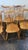 A nice set of Windsor Maple solid chairs. Windsor Fiddleback design. Vintage and some patina. These are in good condition...