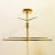 Mid-Century Modern Coat Rack in Brass and Acrylic Glass from Münchner Werkstätten, Germany, 1960s For Sale - Image 3 of 11