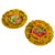 Majolica Fruits Plates in Yellow from Sarreguemines, 1880s, Set of 2 For Sale - Image 10 of 10
