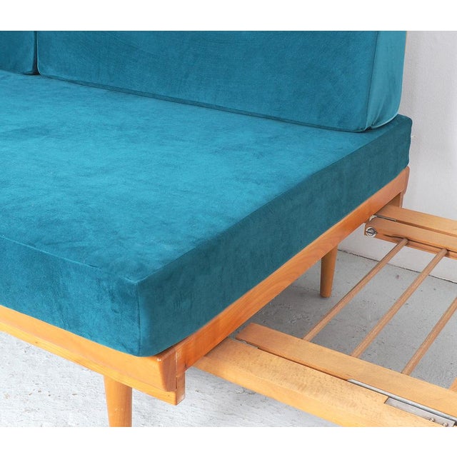 Wood Antimott Daybed from Walter Knoll / Wilhelm Knoll, 1950s For Sale - Image 7 of 18