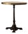 French Wrought Iron Bistro Guinguette Table with Faience Top, 1900s For Sale