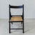 Scandinavian Black Wood and Rattan Folding Chair from Ikea / Eno, Ukraine, 1993 For Sale - Image 4 of 18