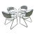 Vintage Mid Century Modern Lowenstein Chrome Chair Made in Italy For Sale
