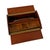 Wood Vintage Scandinavian Sewing Box in Teak wood, Denmark, 1960s For Sale - Image 7 of 8