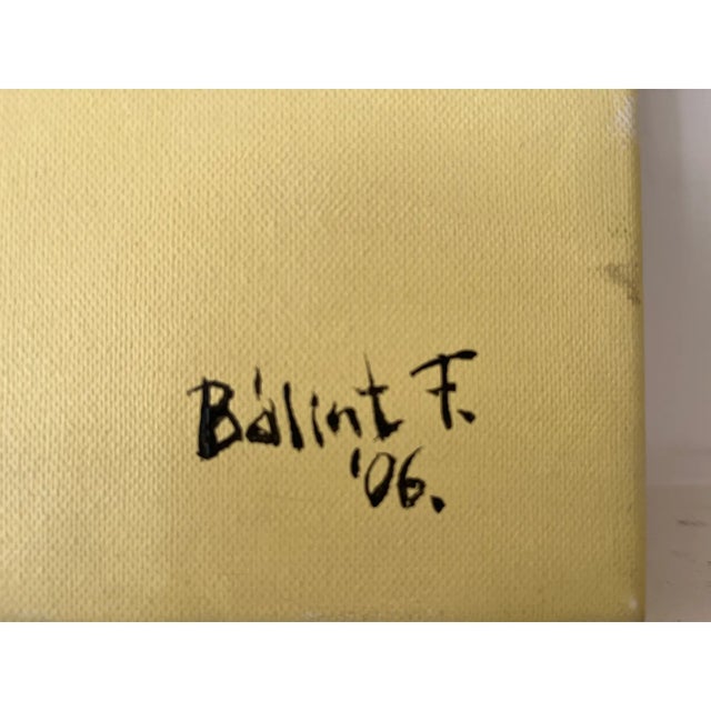 2006 "Transformation" Graffiti Pop Art Canvas by Ferenc Balint For Sale - Image 9 of 11