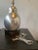 Hwang Bishop Silver Leaf Lamps - a Pair For Sale In New York - Image 6 of 9