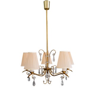 Vintage Chandelier by Rupert Nikoll, 1960s For Sale