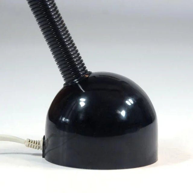 Black Postmodern Desk Lamp from Massive, 1980s For Sale - Image 8 of 9