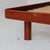 Red Double Bed in Bulgarian Red Leather and Metal, 1960s For Sale - Image 8 of 10