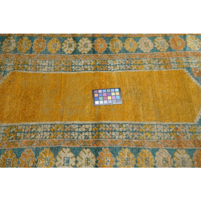 Textile Antique Oushak Rug 3'3'' X 5'0" For Sale - Image 7 of 7