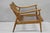 Mid-Century Modern Vintage Mid Century Modern Danish Style Sculptural Walnut Lounge Arm Chair For Sale - Image 3 of 17