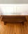 Harden Furniture Country English Style Cherry Wood Bench With Splayed Legs, 20th C. For Sale In Philadelphia - Image 6 of 14