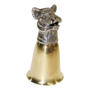 Mauro Manetti Style Boar Head Stirrup Cups