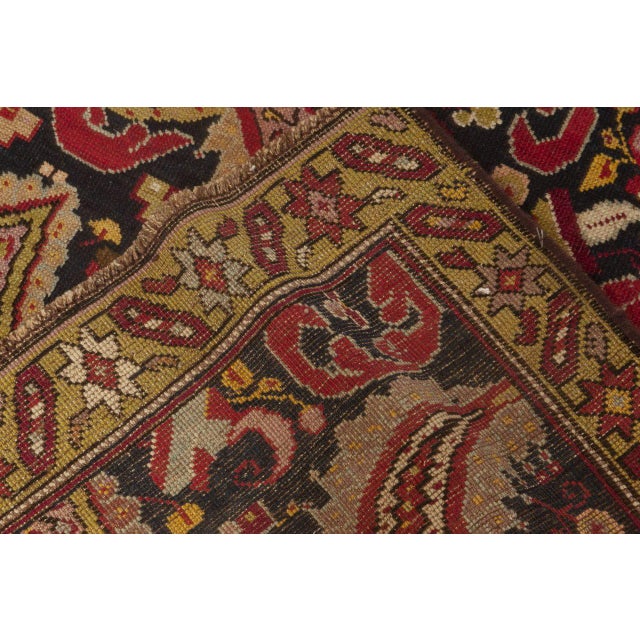 Traditional 1920s Caucasian Karabagh Rug with Paisley Design For Sale - Image 3 of 4