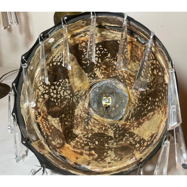 Antique Ornate Patinated Bonze Austrian Reticulated Electric Table Lamps - a Pair For Sale - Image 18 of 18