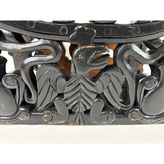 Wood Antique Cameroon Duala Prestige Stool, 1890s For Sale - Image 7 of 16