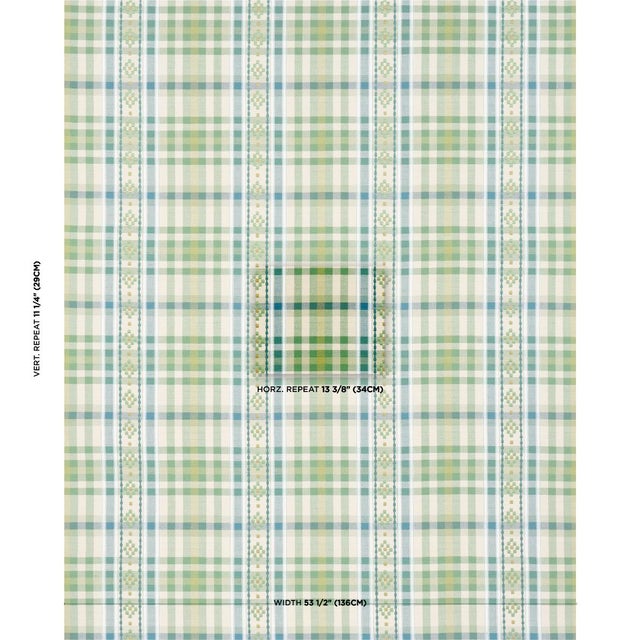 A sturdy weave made of cotton and jute, Hutton Check is a large-scale multicolor plaid with embroidered details. This...