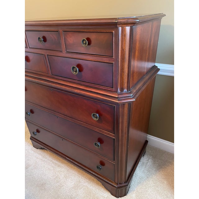 Wood Ffdm Bachelor's Chest of Drawers For Sale - Image 7 of 13