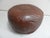 Vintage Leather Pouf, 1960s, in Very Good conditions. Designed 1960 to 1969