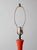 Mid 20th Century Mid-Century Modern Orange Ceramic Table Lamp For Sale - Image 9 of 16