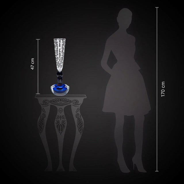 Glass Sculpture in Murano Glass by 1295 Murano For Sale - Image 7 of 8