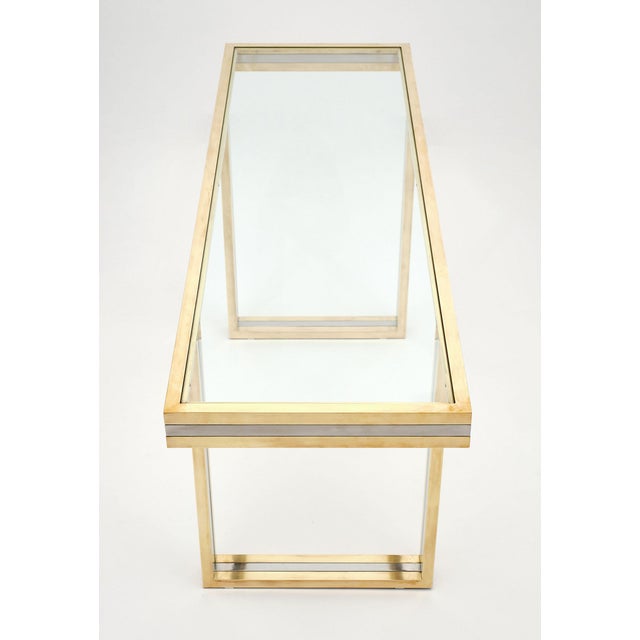 1970s 1970s Romeo Rega Signed Console Table For Sale - Image 5 of 10