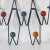 Mid-Century Modern Mid-Century Modern Wall Coat Rack by Roger Feraud for Dupré-Hauser, France, 1950s For Sale - Image 3 of 10