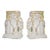 Vintage Ceramic Elephant Tables a Pair - Newly Refinished For Sale