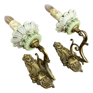 Vintage Wall Sconces, Set of 2
