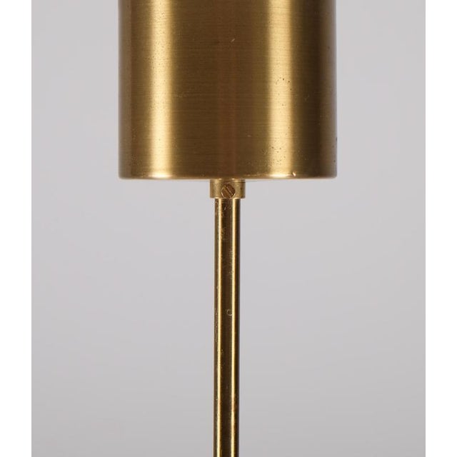 Metal Glass and Brass Pendant, Sweden, 1960s For Sale - Image 7 of 8