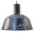 Vintage Industrial Blue Enamel Pendant Light For Sale - Image 5 of 5