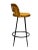Vintage Mid 20th Century Bamboo and Rattan Swivel Bar Stool For Sale - Image 4 of 10