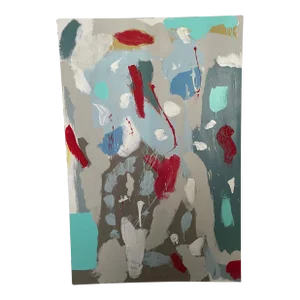 1990s Unframed Original Abstract Painting