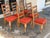 Queen Anne Queen Anne Extension Dining Room Extension Table + Six Dining Chairs Set For Sale - Image 3 of 15
