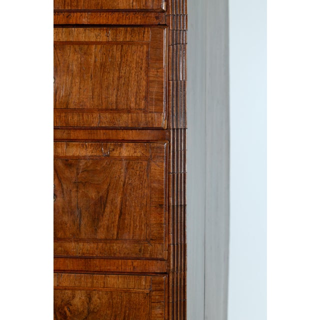 Brown Georgian Walnut Chest on Chest, English, Circa 1720 For Sale - Image 8 of 10