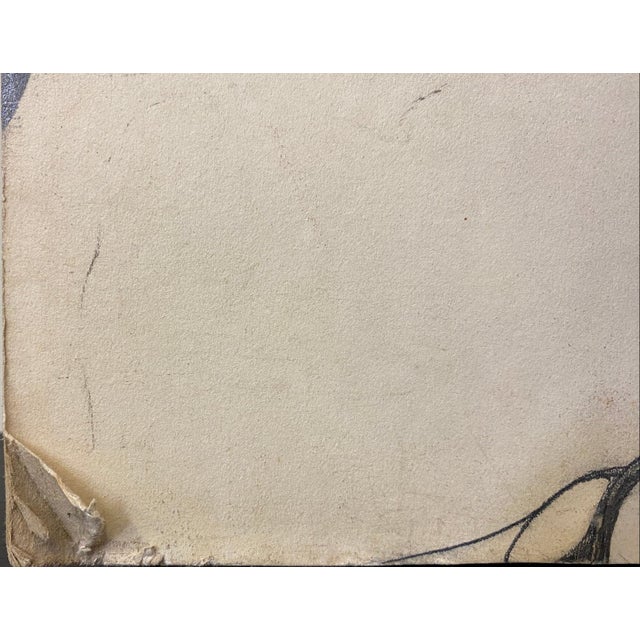 1990s Horse Race, Pen and Ink on Board, Signed Alton S Tobey For Sale - Image 12 of 12