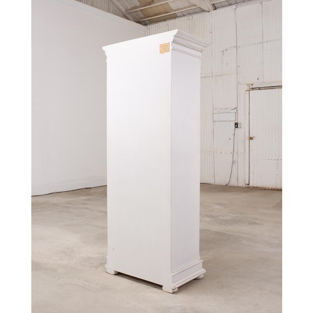 Country French Provincial Painted Bonnetière Storage Cabinet For Sale - Image 18 of 18
