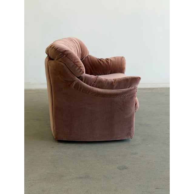 Late 20th Century Post Modern Loveseat Sofa For Sale In Los Angeles - Image 6 of 8